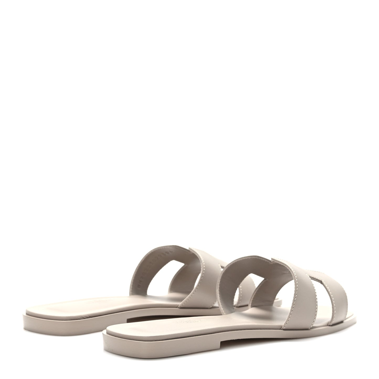 Box Calfskin Oran Sandals 40 Beige Mastic