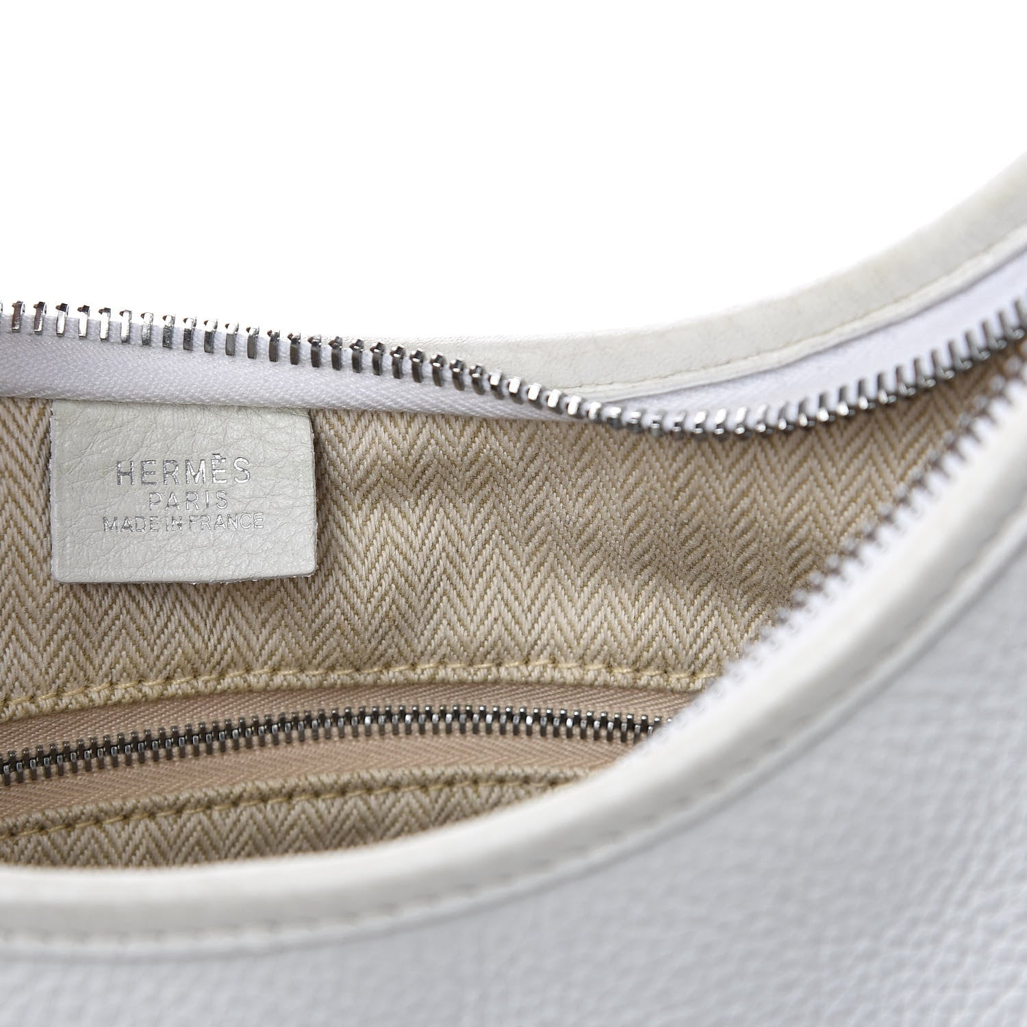 Hermes Taurillon Clemence Gao White 8 of 10