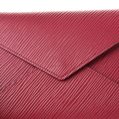 Louis Vuitton Epi Kirigami Pochette Set Rose Ballerine Fuchsia Coquelicot 11 of 13