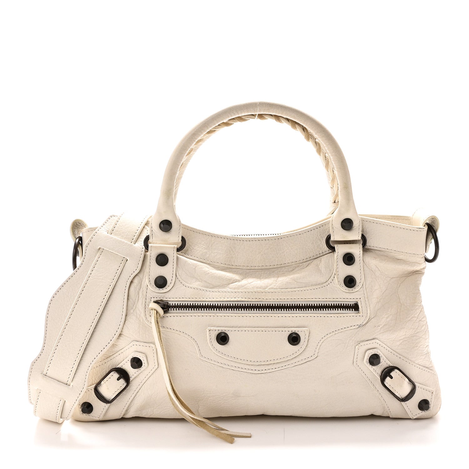 Balenciaga Agneau Classic Hardware First White Light 1 of 10