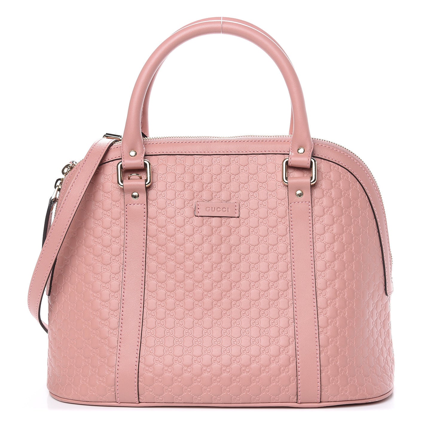 Microguccissima Medium Dome Bag Soft Pink