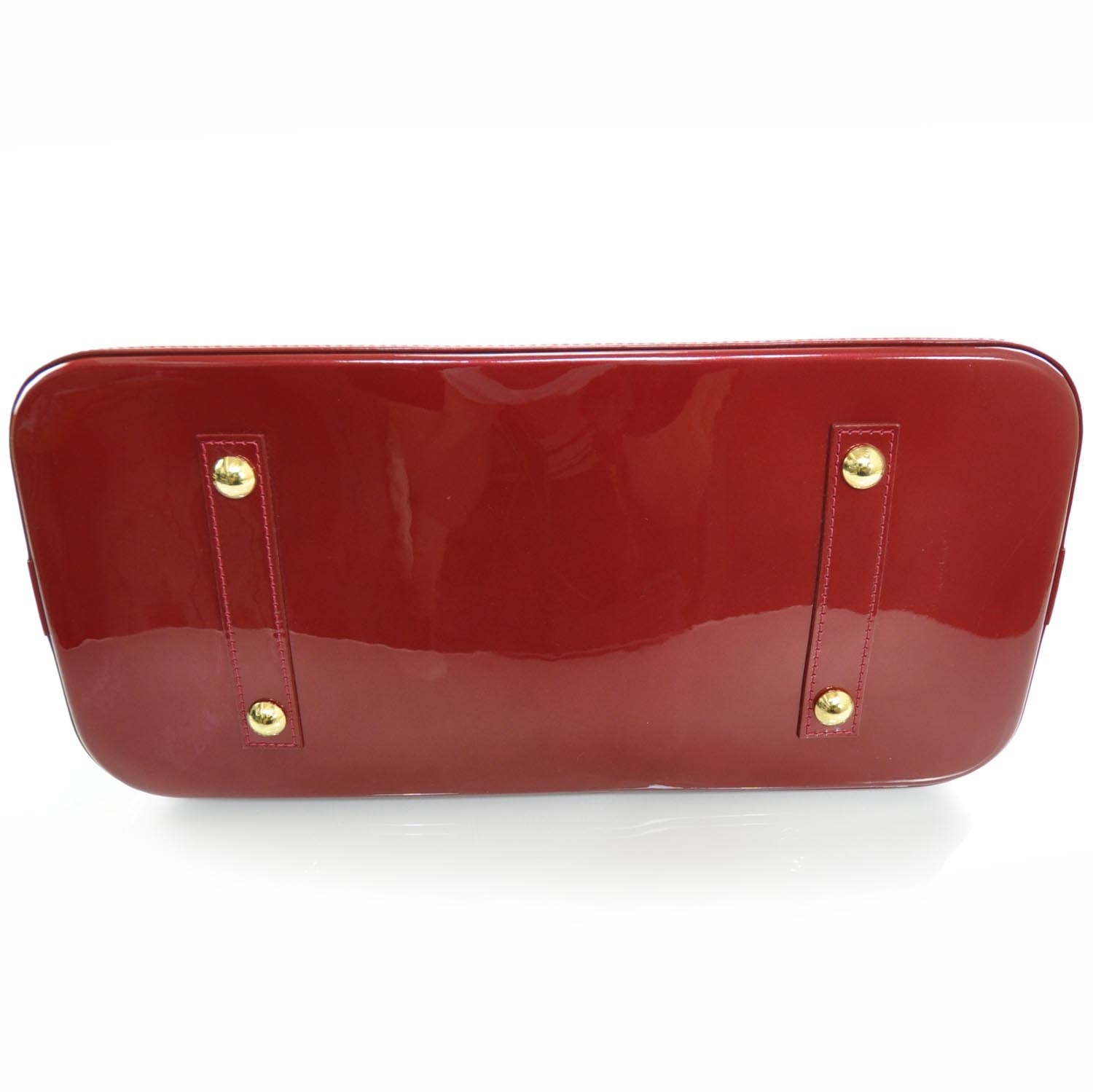 Louis Vuitton Vernis Alma MM Pomme D'Amour 3 of 7