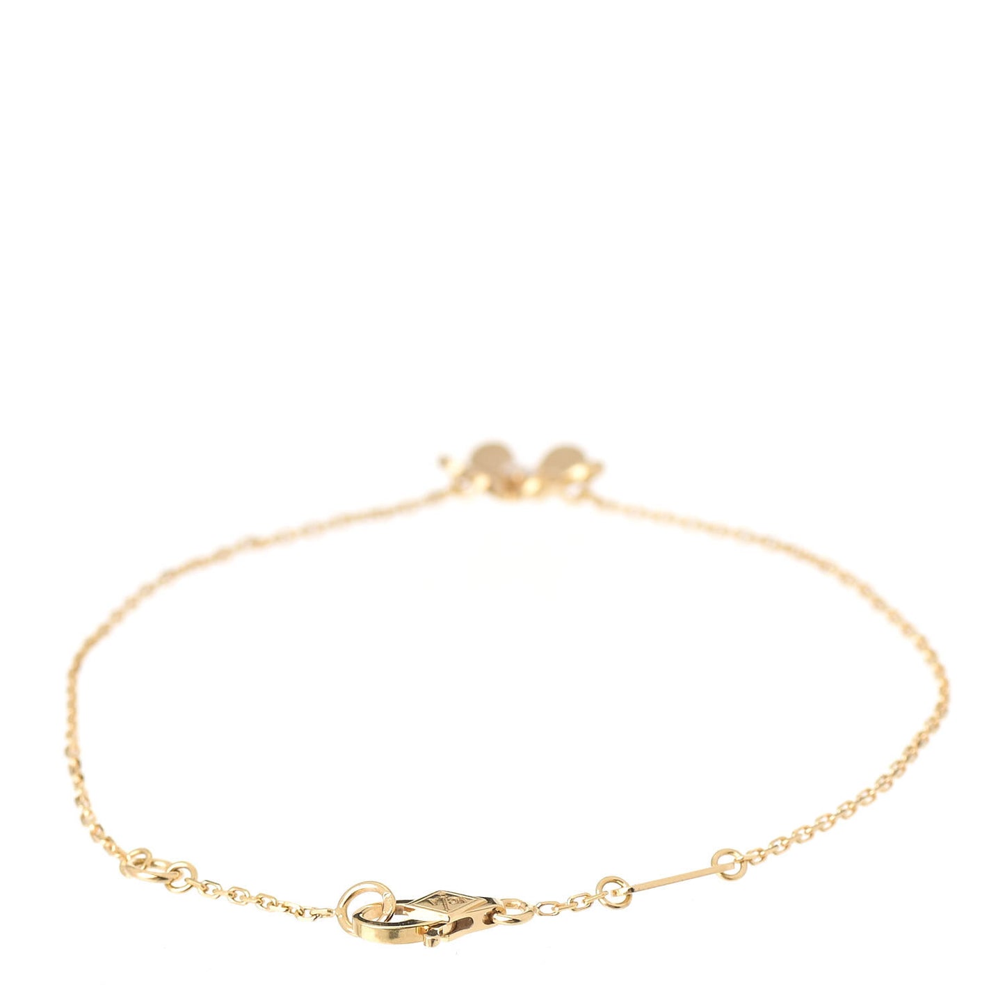 18K Yellow Gold Diamond Mini Frivole Bracelet