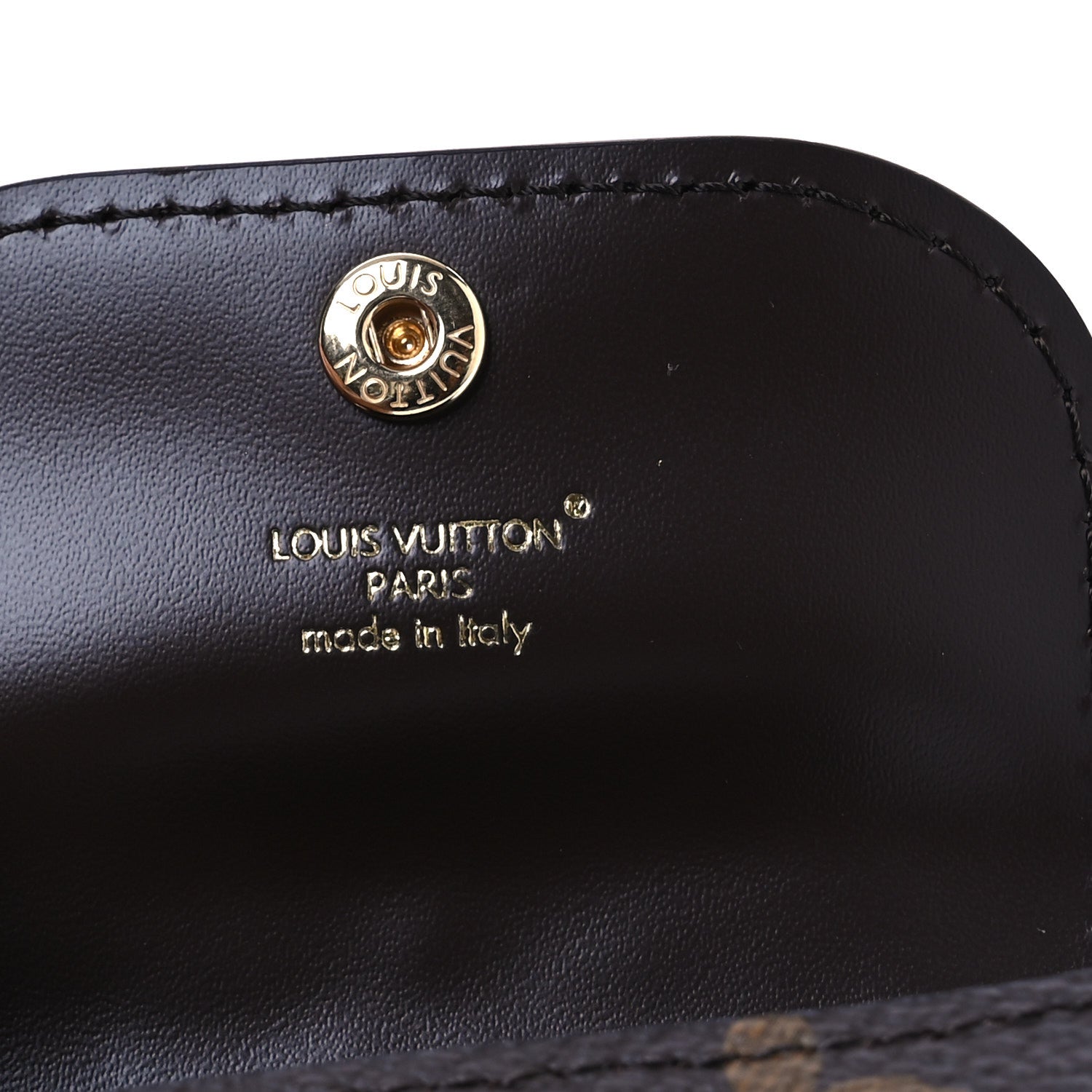 Louis Vuitton Monogram Cute Cat Pouch Earphones Case 4 of 6