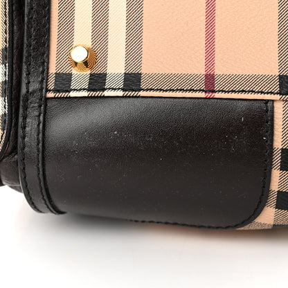 Burberry Haymarket Check Small Gladstone Chocolate 13 of 18