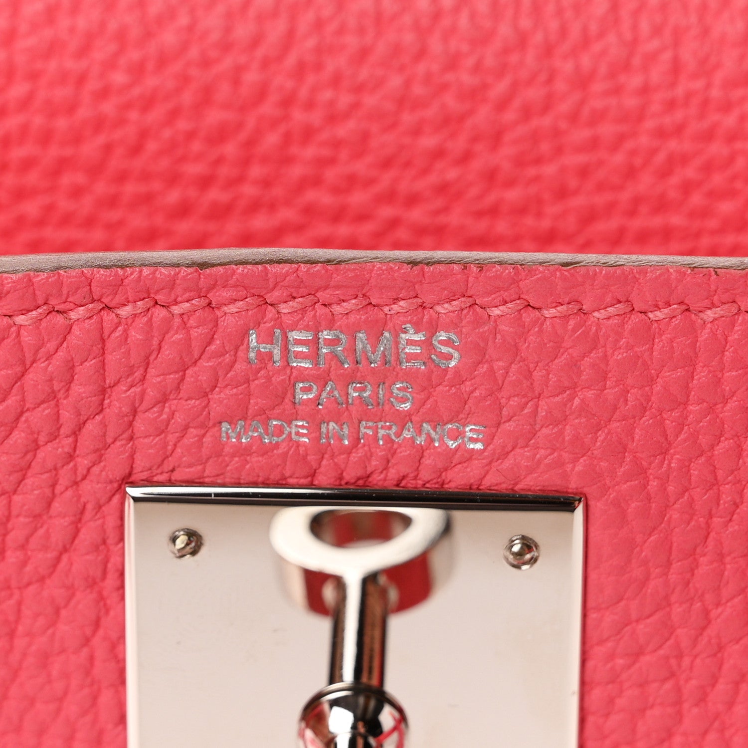 Hermes Togo Kelly Retourne 28 Rose Lipstick 6 of 11