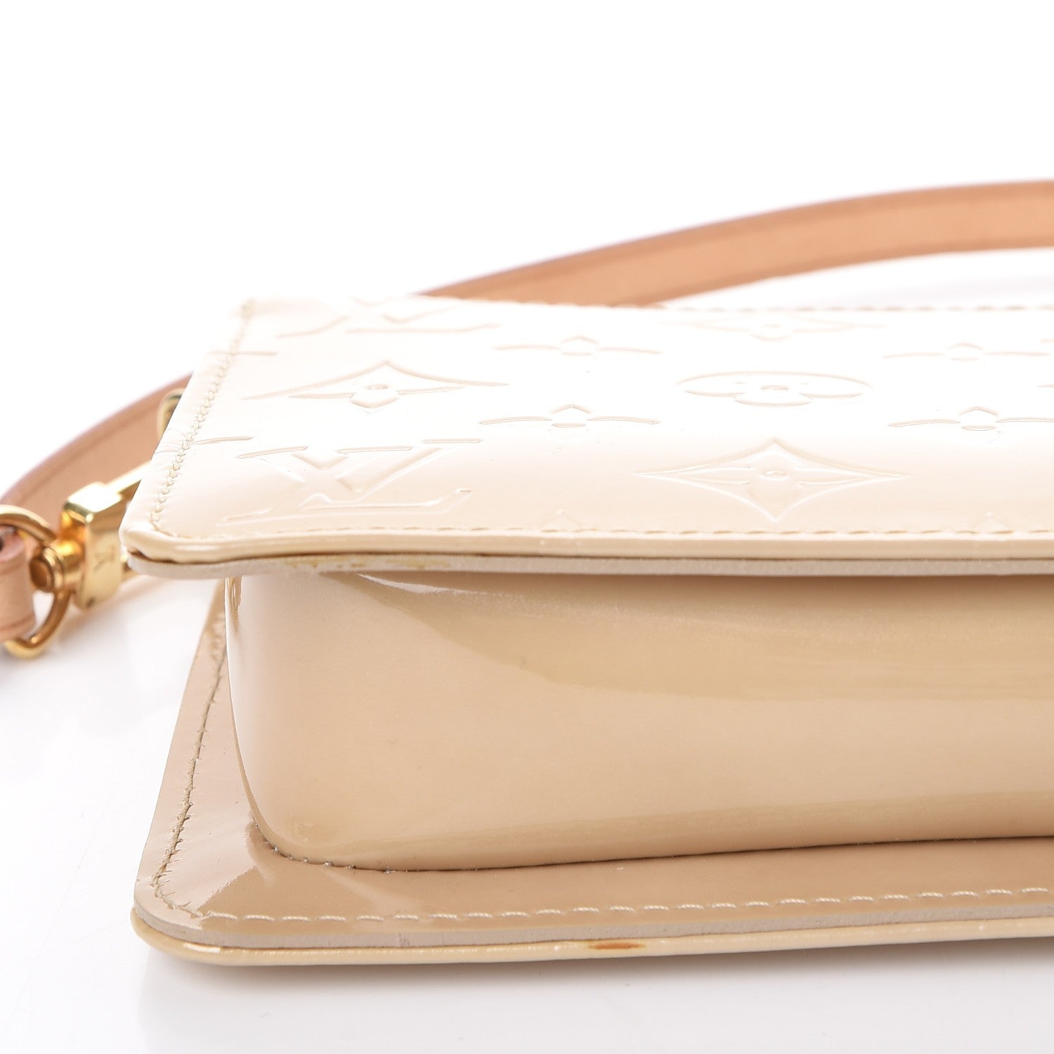 Louis Vuitton Vernis Lexington Pochette Beige 12 of 13