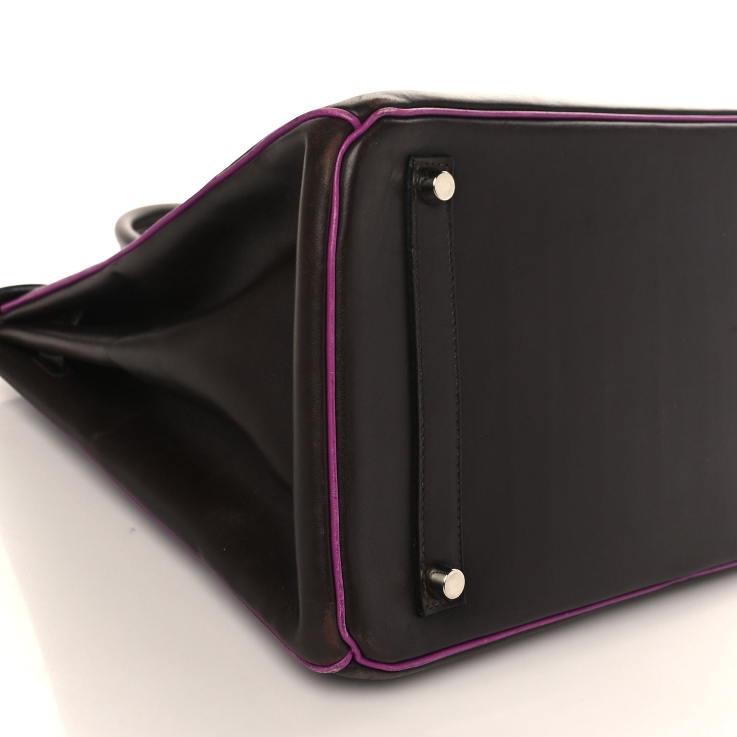 Box Bi-Color Birkin 35 Raisin Cyclamen