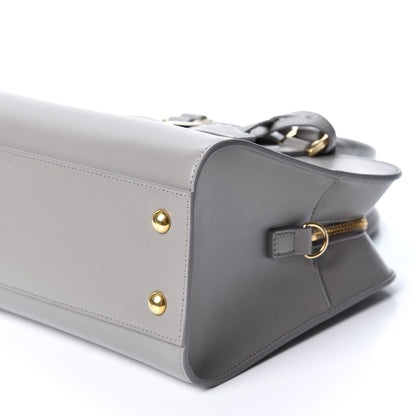 Saint Laurent Calfskin Small Monogram Cabas Fog 8 of 8