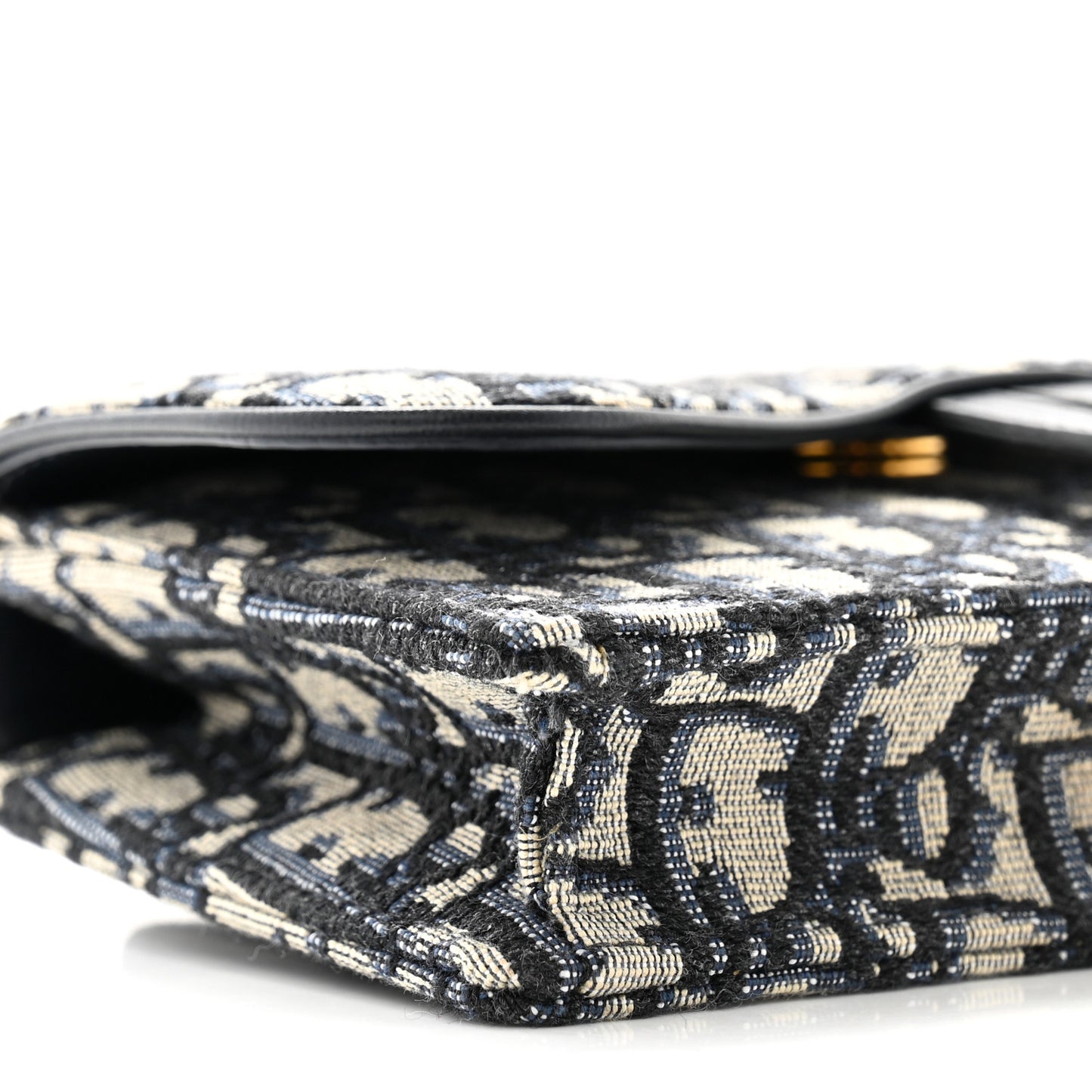 Oblique Saddle Belt Bag Blue