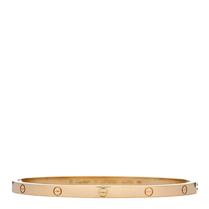 Cartier 18K Yellow Gold Small LOVE Bracelet 17 1 of 7