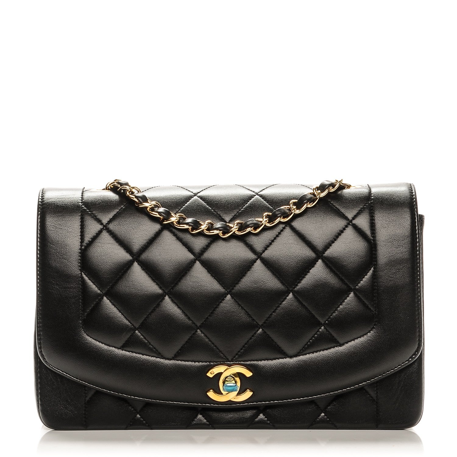 Chanel Lambskin Medium Single Flap Black 1 of 7