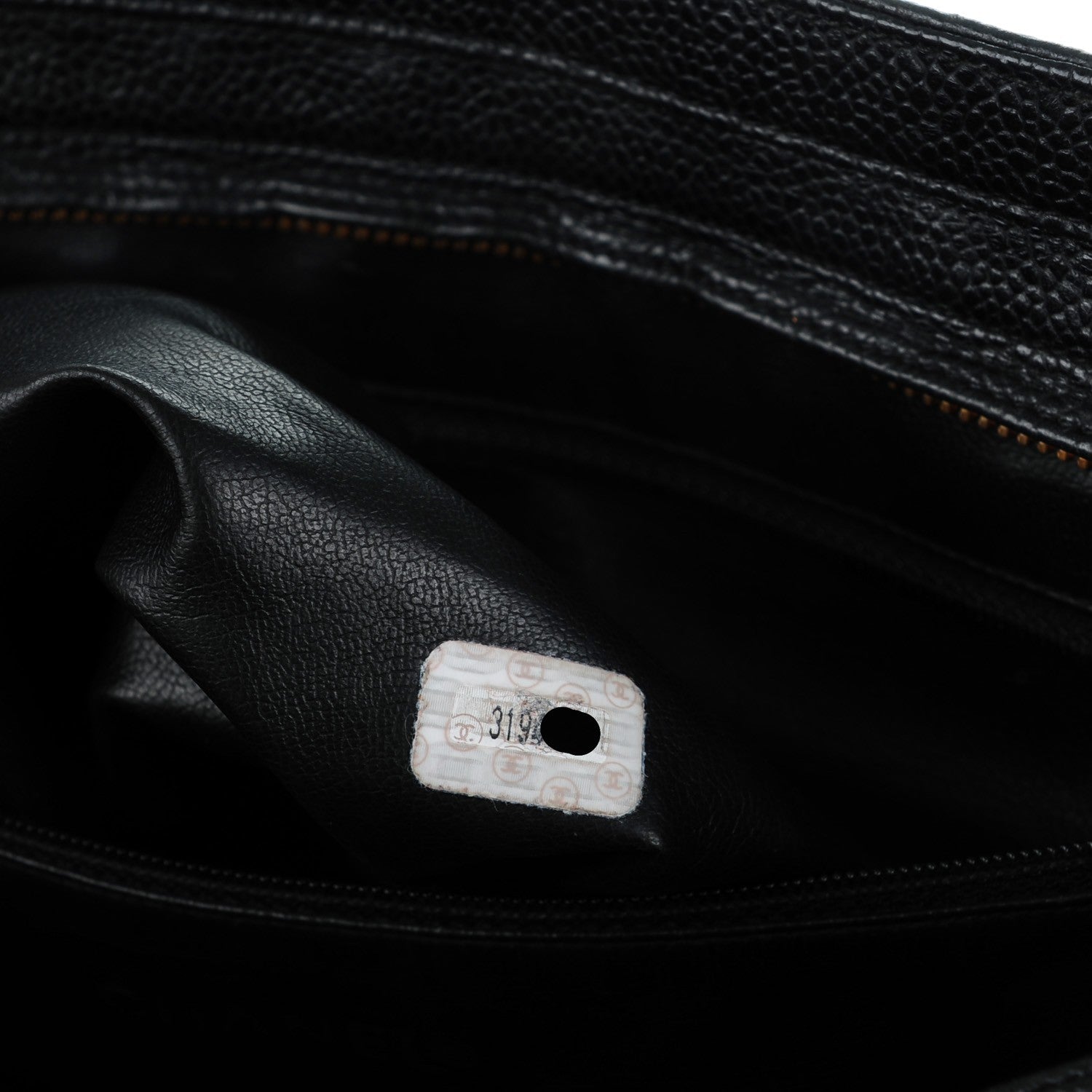 Chanel Caviar CC Shoulder Bag Black 8 of 8