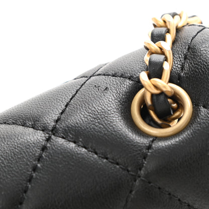 Chanel Lambskin Quilted Mini Rectangular Pearl Crush Flap Black 10 of 11