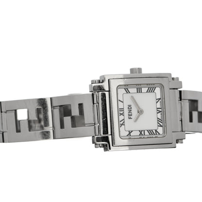 Fendi Stainless Steel 24mm Quadro Quartz Watch 6 of 7
