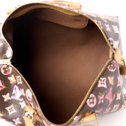 Louis Vuitton Watercolor Aquarelle Speedy 35 Brown 5 of 13