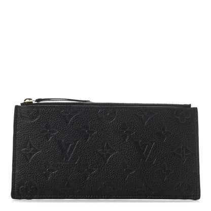 Louis Vuitton Empreinte Felicie Chain Wallet Zippered Insert Black 1 of 6