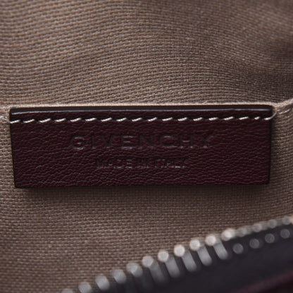 Givenchy Sugar Goatskin Small Antigona Beauty Wristlet Oxblood 6 of 13