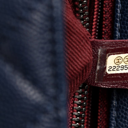 Chanel Caviar Quilted Small Coco Handle Flap Navy 7 of 10