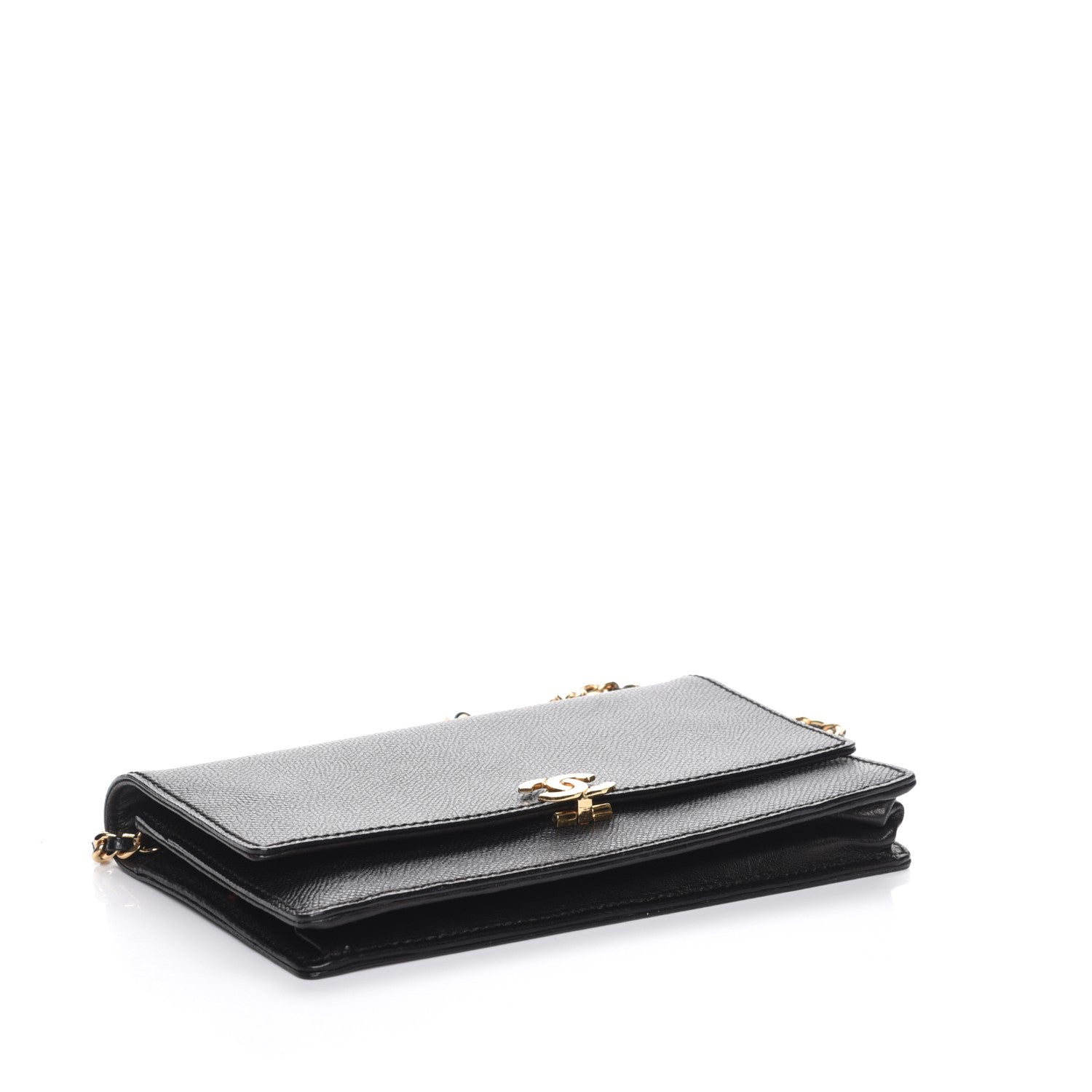 Chanel Caviar Wallet On Chain WOC Black 4 of 9