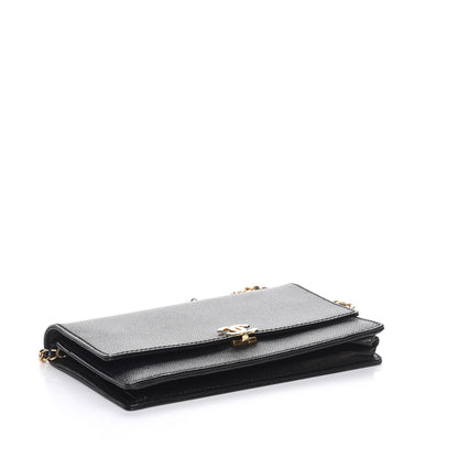 Chanel Caviar Wallet On Chain WOC Black 4 of 9