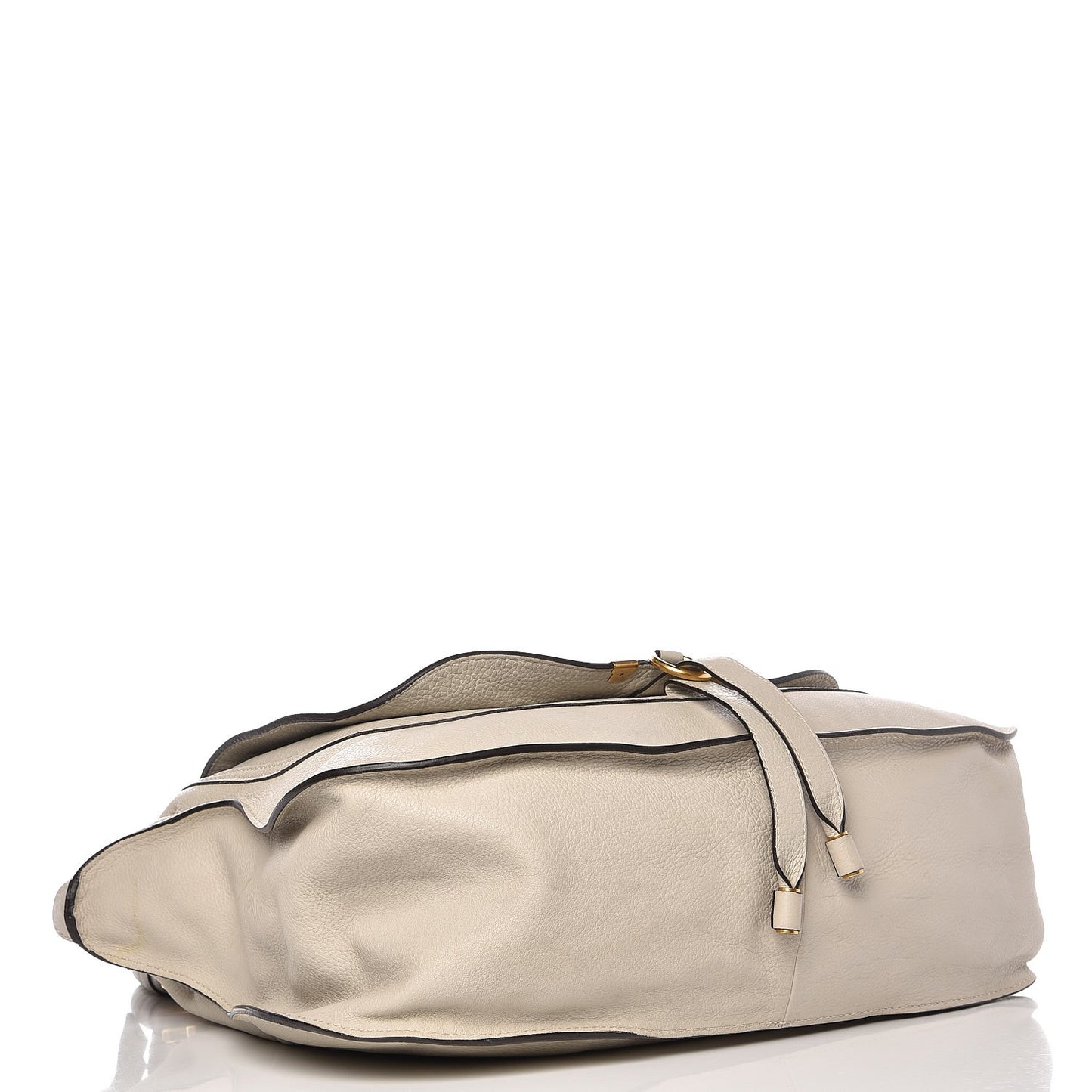 Calfskin Large Marcie Satchel Dove