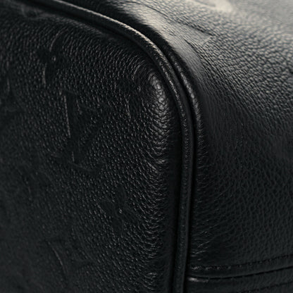 Louis Vuitton Empreinte Monogram Giant Neverfull MM Black 9 of 14
