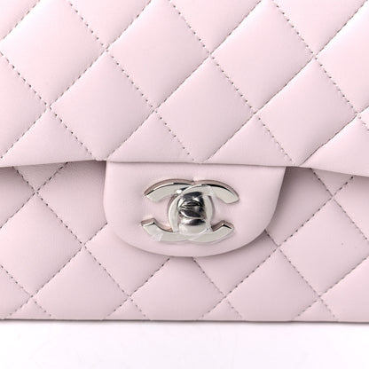 Chanel Lambskin Quilted Small Double Flap Light Purple 5 of 5