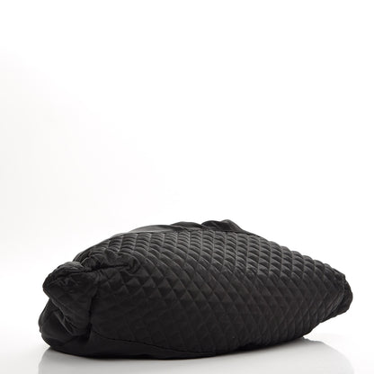 Chanel Satin Melrose Hobo Black 4 of 8