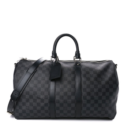 Louis Vuitton Damier Graphite Keepall Bandouliere 45 1 of 14