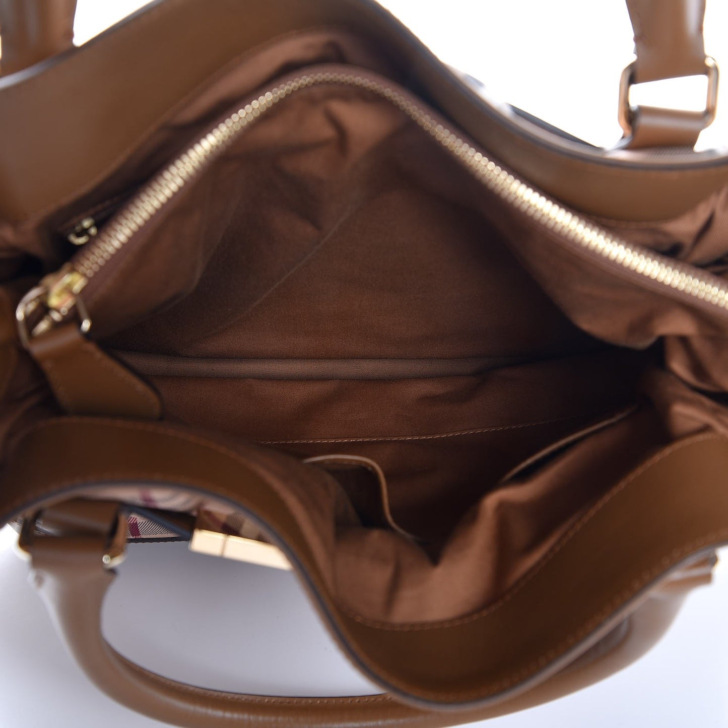 Haymarket Check Medium Golderton Tote Mid Camel