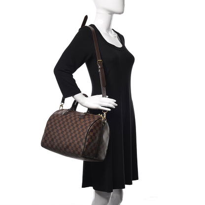 Louis Vuitton Damier Ebene Speedy Bandouliere 30 2 of 13