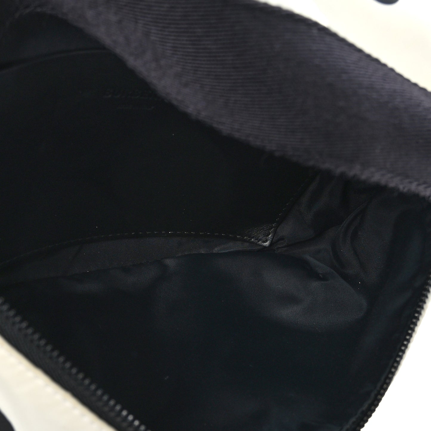 Nylon Logo Print Medium Sonny Bum Bag White