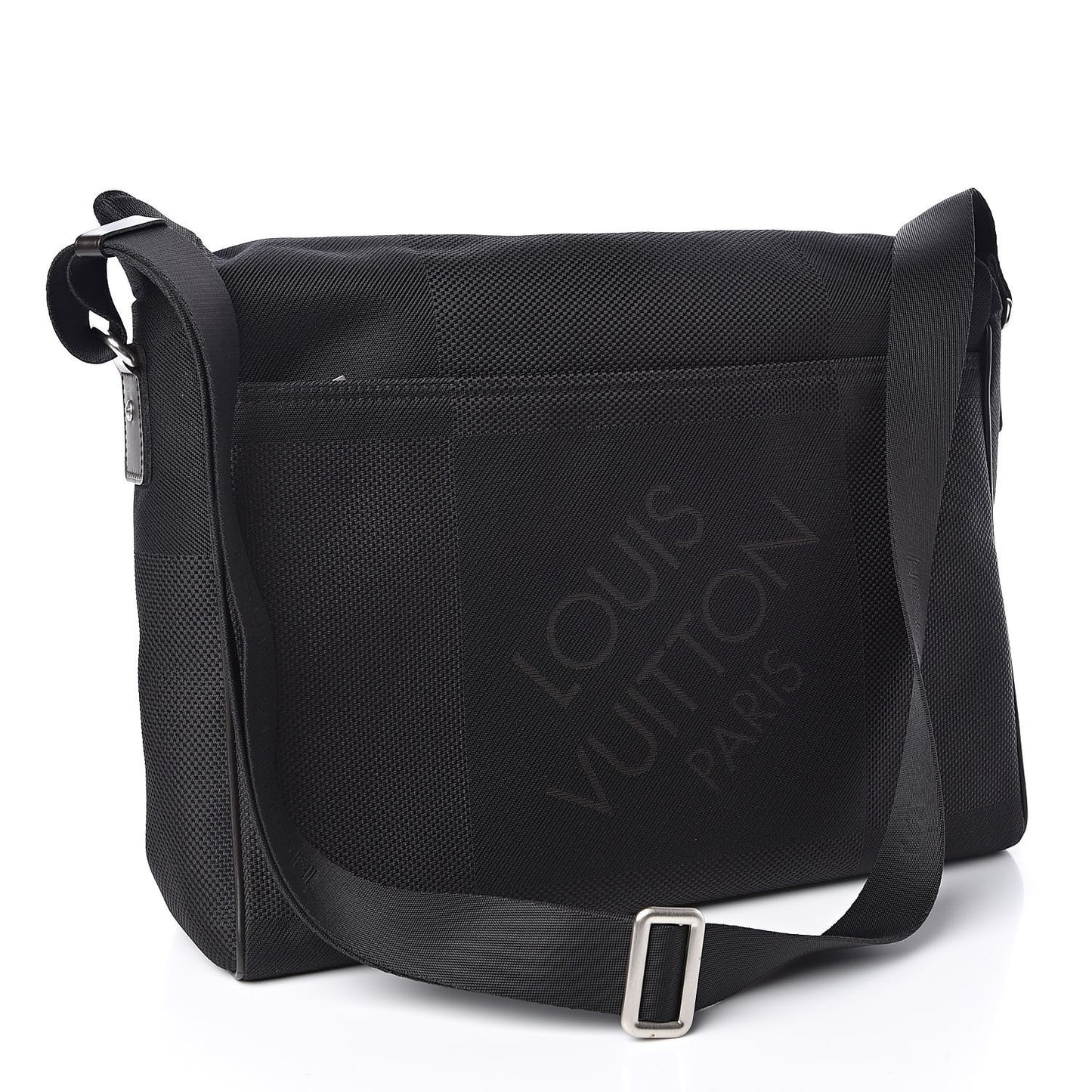 Damier Geant Petit Messenger Bag Black