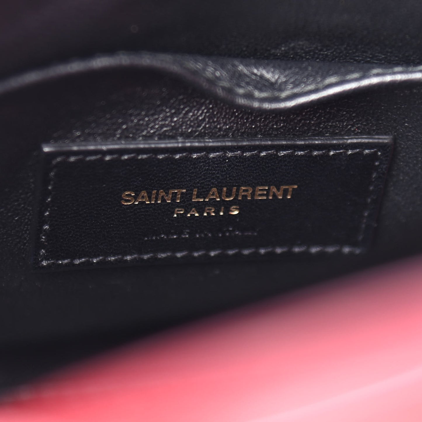 Calfskin Nano Sac De Jour Lipstick Red