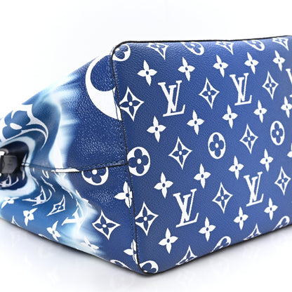 Louis Vuitton Monogram Escale Neonoe MM Blue Blue 9 of 10
