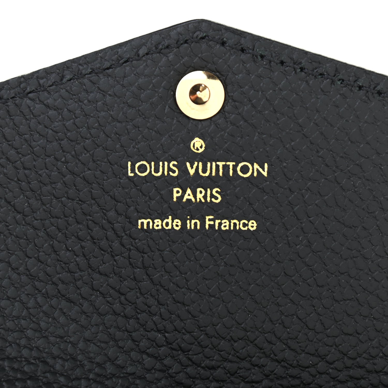 Louis Vuitton Empreinte Key Pouch Black 6 of 7