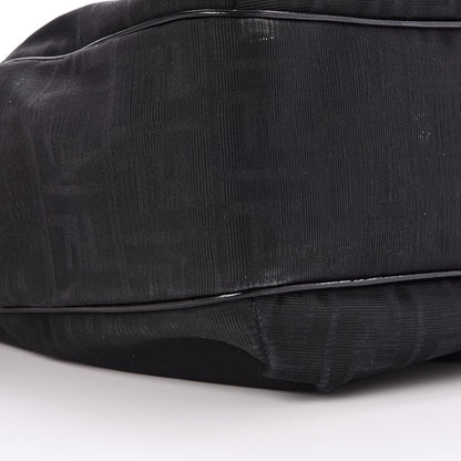 Fendi Zucca Small Chef Shopping Tote Black 9 of 10