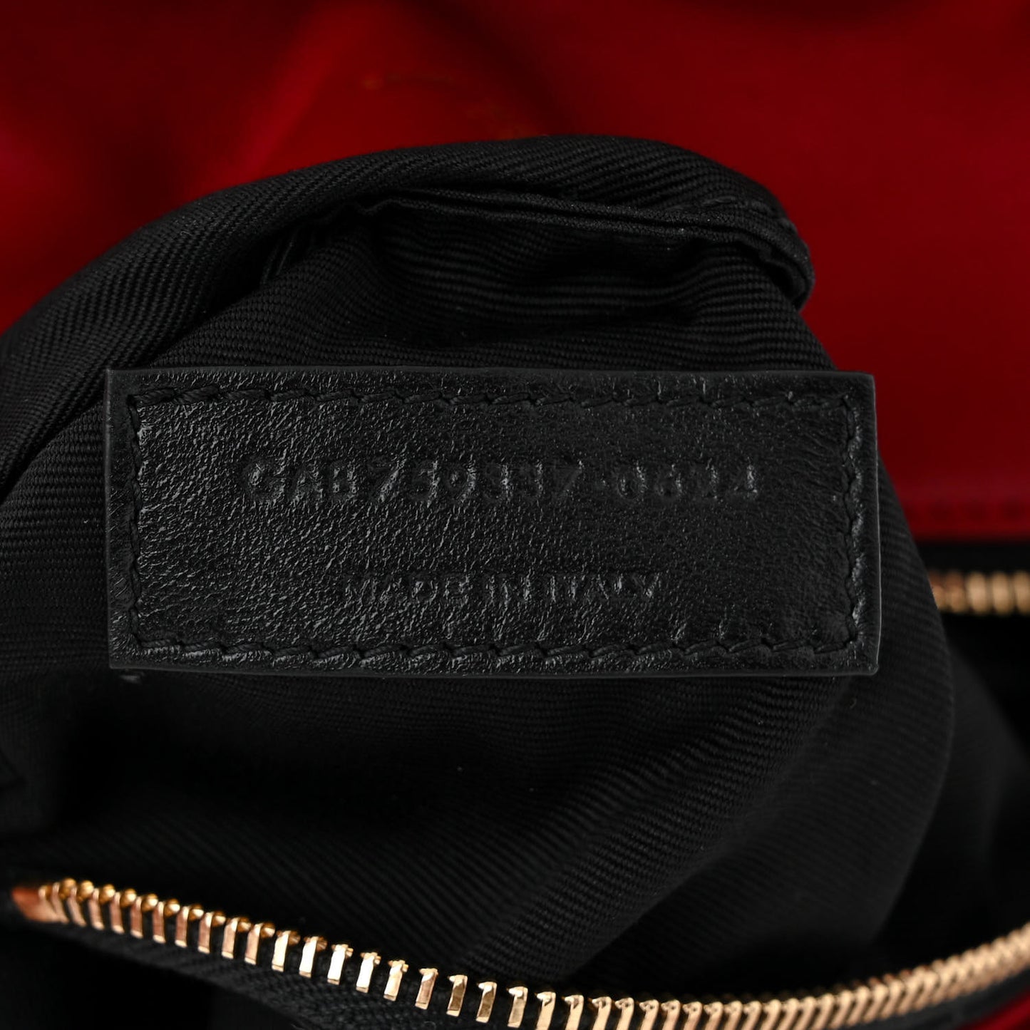 Lambskin Quilted Toy Loulou Puffer Monogram Chain Satchel Red