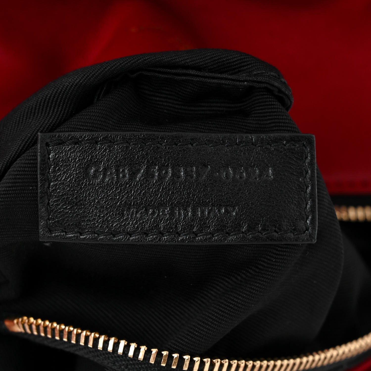 Saint Laurent Lambskin Quilted Toy Loulou Puffer Monogram Chain Satchel Red 7 of 10