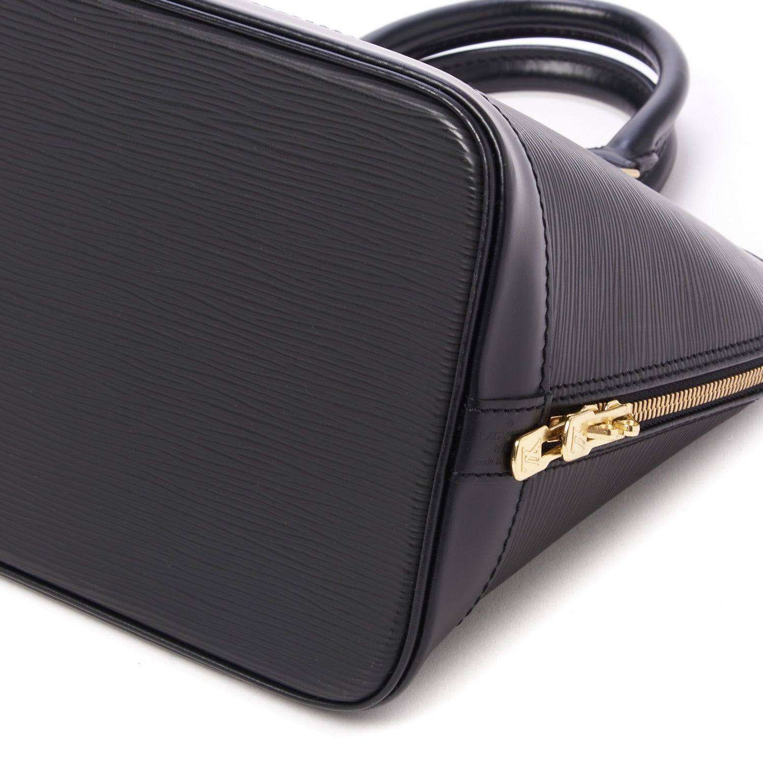 Louis Vuitton Epi Alma PM Black 5 of 9