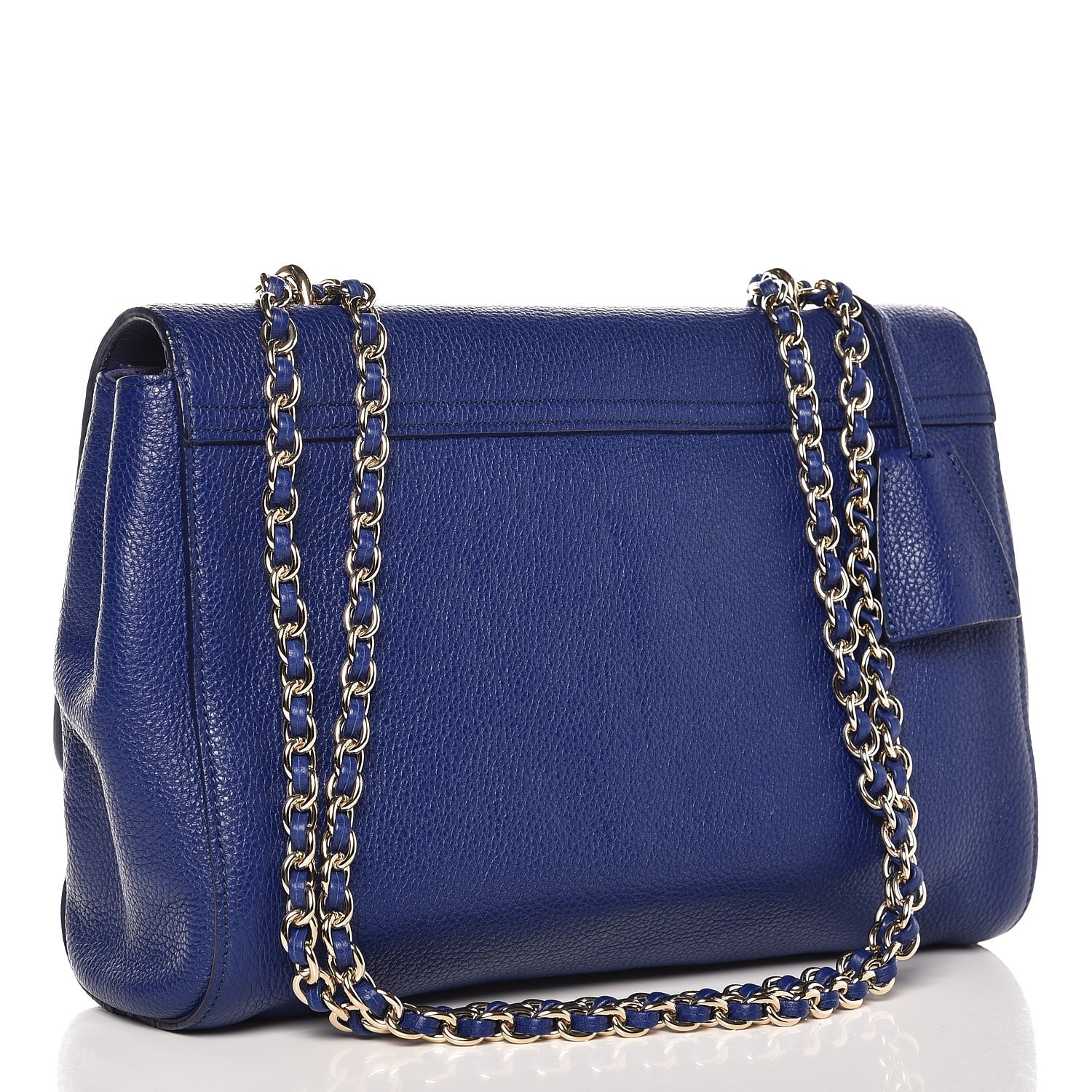 Mulberry Classic Grain Medium Lily Flap Neon Blue 4 of 8