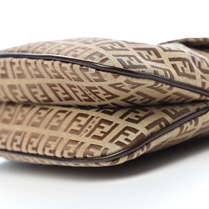 Fendi Zucchino Baguette Dark Brown 9 of 10