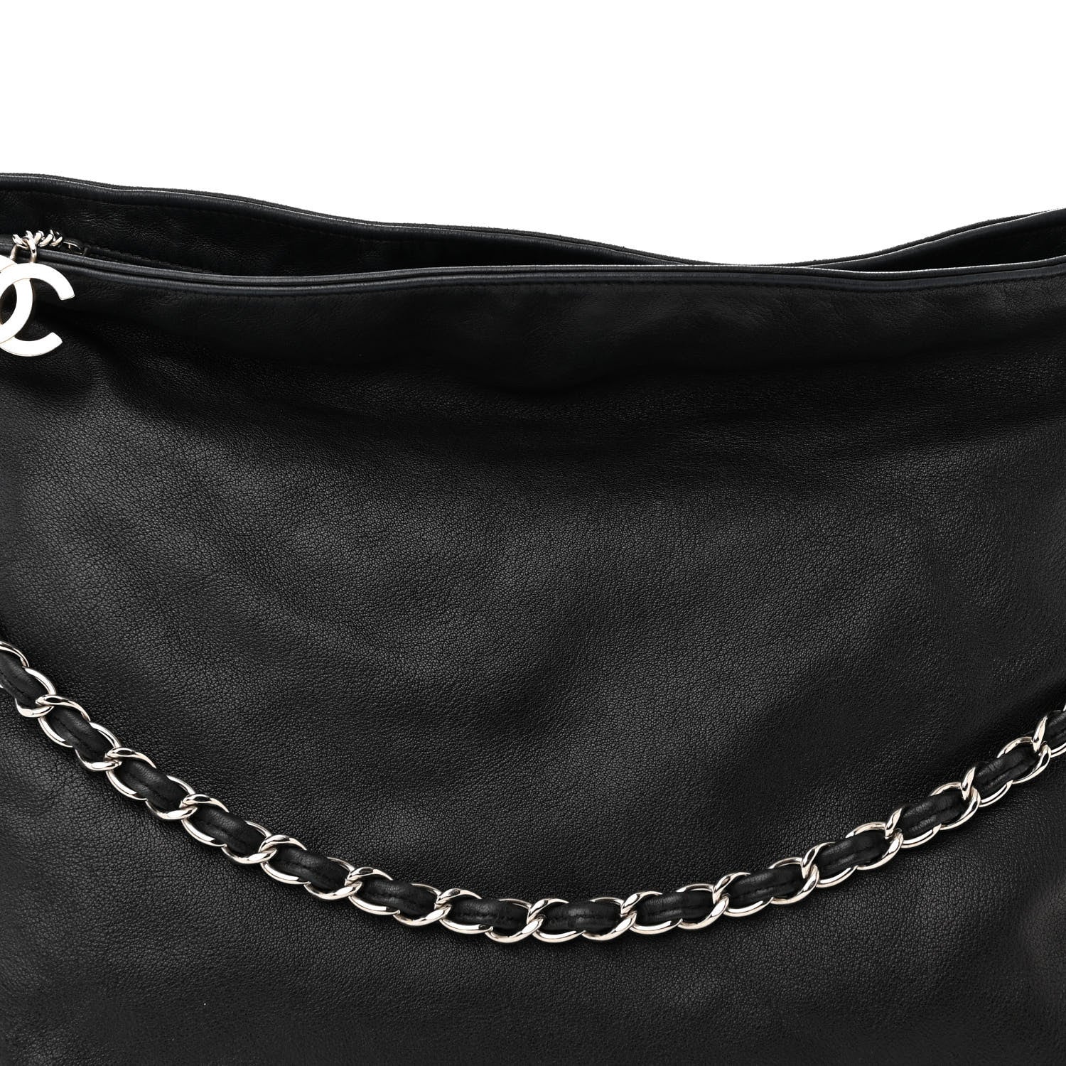 Chanel Lambskin Large Ultimate Soft Tote Black 7 of 9
