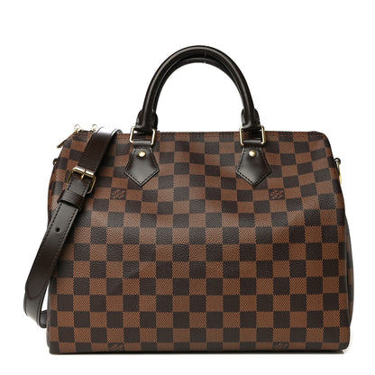 Louis Vuitton Damier Ebene Speedy Bandouliere 30 1 of 11