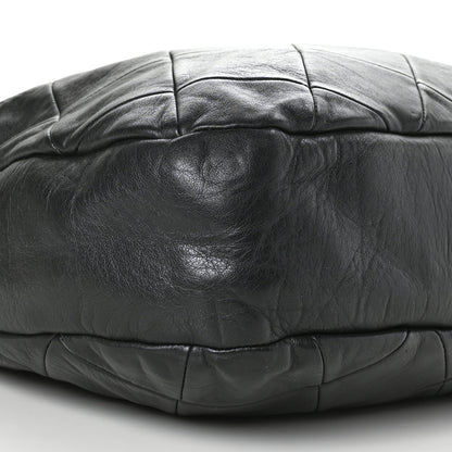 Chanel Lambskin Quilted Hobo Black 7 of 8