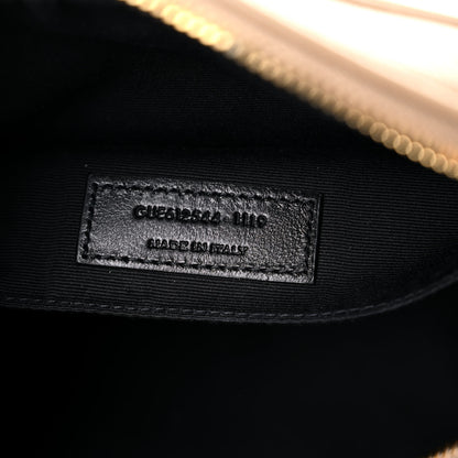 Saint Laurent Calfskin Matelasse Monogram Lou Camera Bag Dark Beige 6 of 11