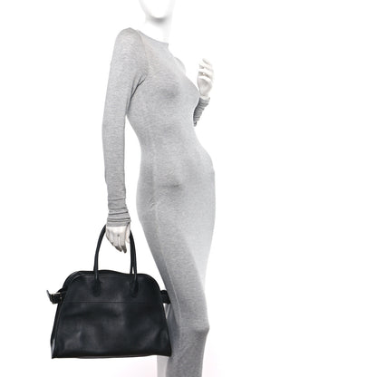 The Row Matte Grained Calfskin Soft Margaux 15 Black 2 of 11