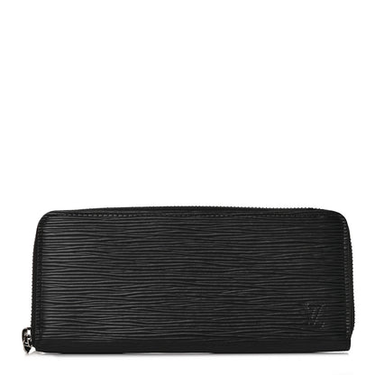 Louis Vuitton Epi Clemence Wallet Black 1 of 9