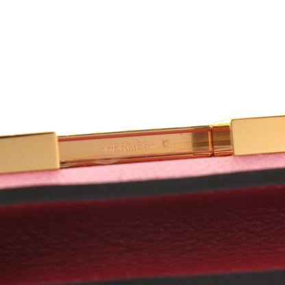 Hermes Evercolor Constance Slim Wallet Rouge Grenat 7 of 10